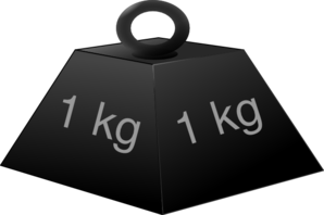 1 Kg Weight  Clip Art