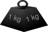1 Kg Weight  Clip Art