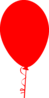 Red Balloon Clip Art