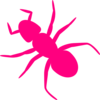 Semut Pink1 Clip Art