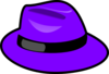 Purple Hat Clip Art