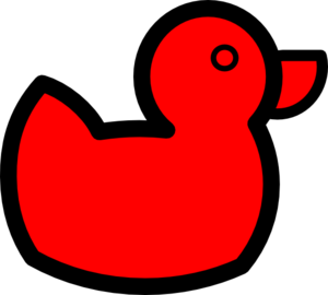 Red Duck Clip Art