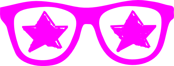 Purple Star Glasses Clip Art at Clker.com - vector clip art online