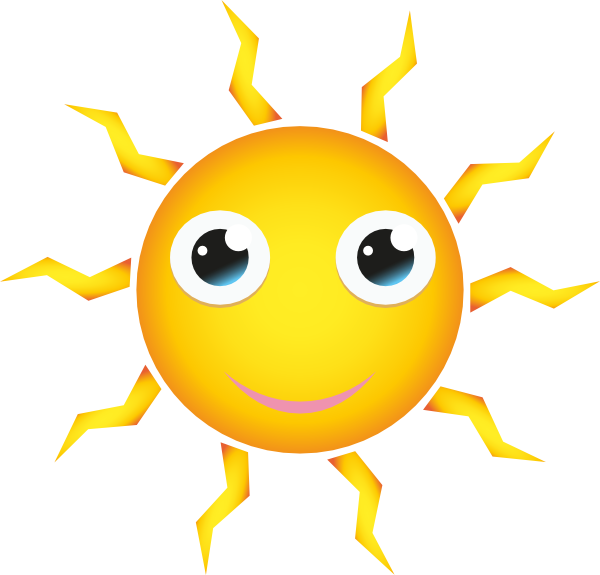 clip art cartoon sun - photo #1