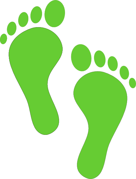 clipart of footprints - photo #1