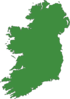 Outline Map Of Ireland Clip Art