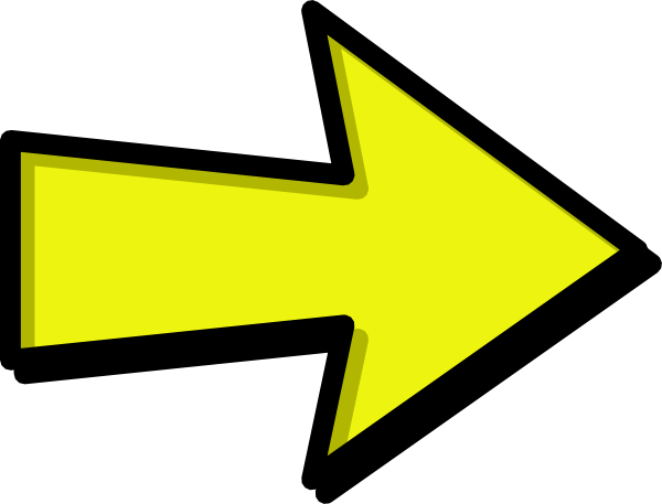 clipart yellow arrow - photo #2