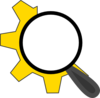 Search Config Icon 2 Clip Art