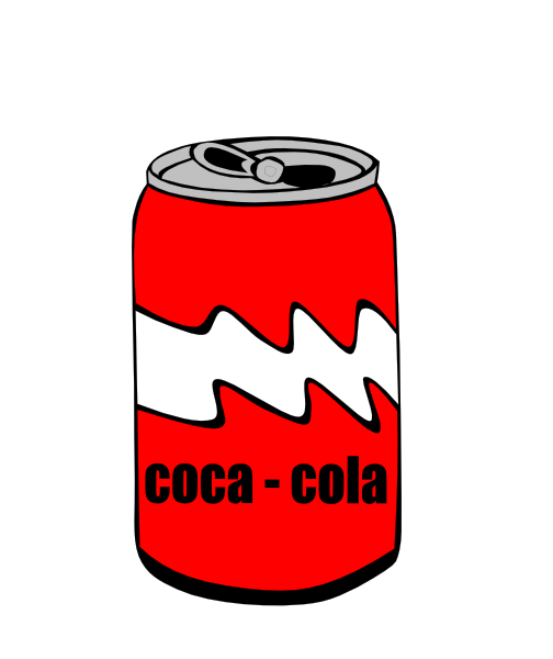 Coca-cola Can Clip Art at  - vector clip art online, royalty free  & public domain