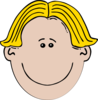 Blond Boy Clip Art