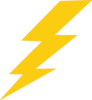 Thunder Bolt Plain Clip Art