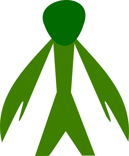 green alien clipart - photo #20