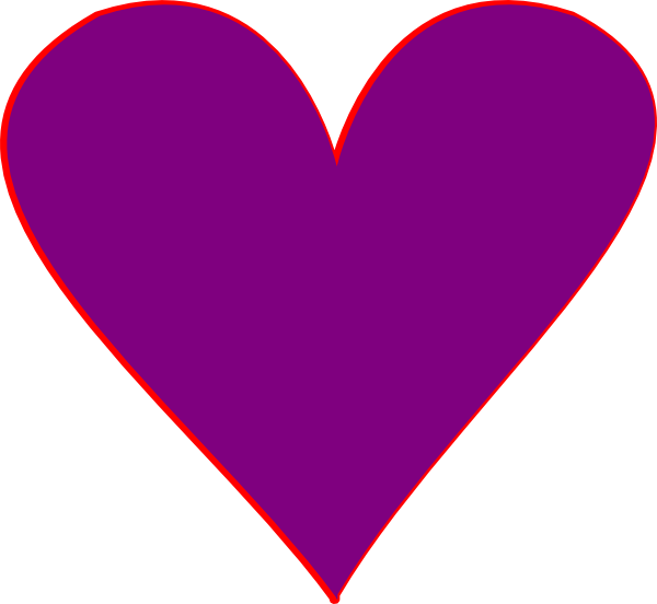 purple heart clip art free - photo #26