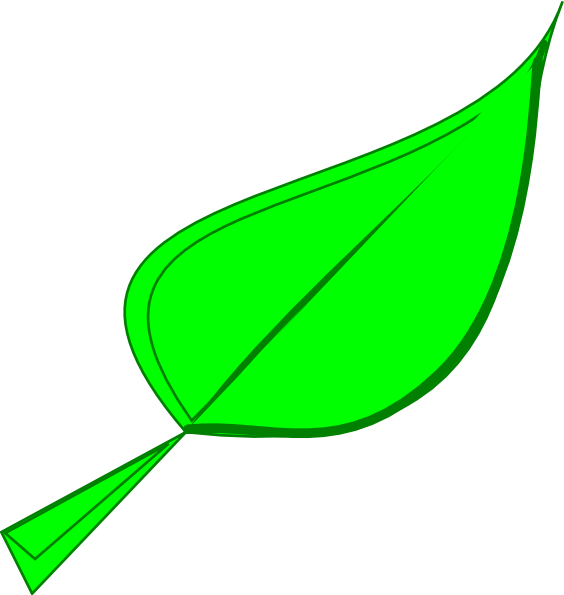 clipart green leaf - photo #28