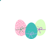 Easter Eggs Clip Art