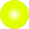 3d Lemon Yellow Ball Clip Art