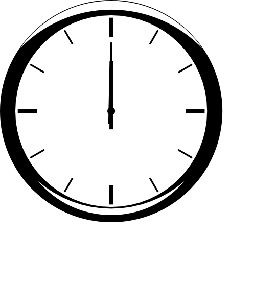 free clip art analog clock - photo #24