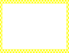Yellow Checkerboard Frame Clip Art