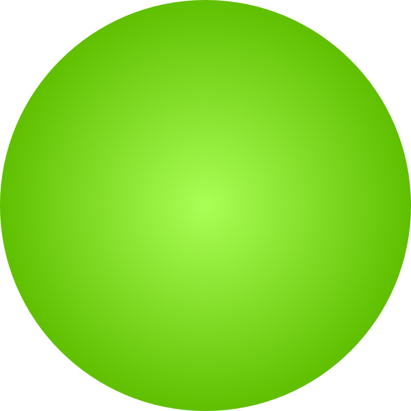 green ball clipart - photo #1