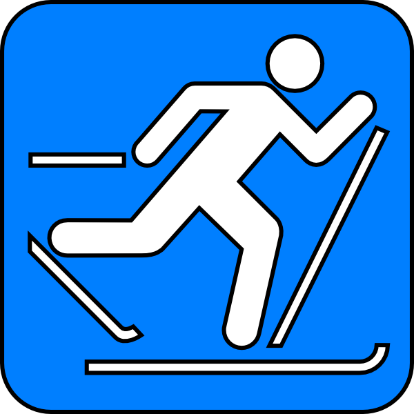 free clipart cross country skiing - photo #12