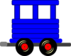 Loco Train Carriage Clip Art