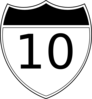 I-10 Clip Art