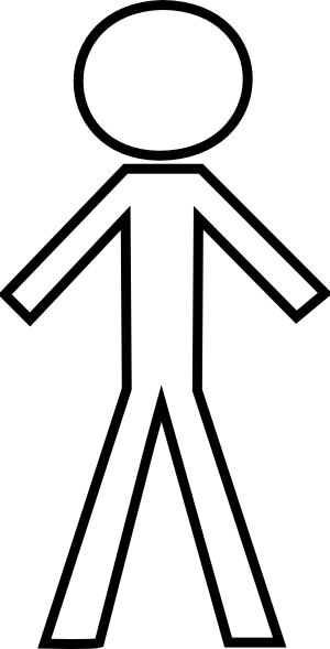 clipart stick man - photo #36