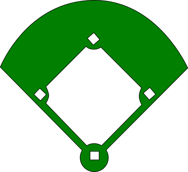 clip art softball diamond - photo #2