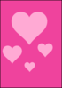 Pink Hearts 2 Clip Art