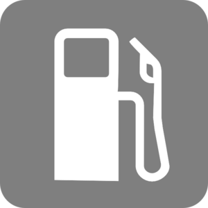Gas Logo Gray Clip Art