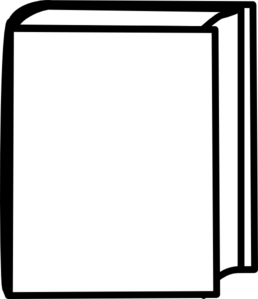 White Closed Book Clip Art at Clker.com - vector clip art online, royalty  free & public domain