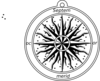 Compass Rose Clip Art