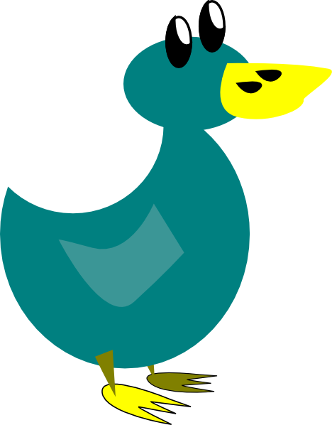 green duck clipart - photo #36