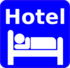 Hotel Blu 1/a Clip Art