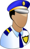 Police Prominant Badge Clip Art
