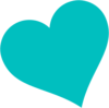 Blue Heart Clip Art