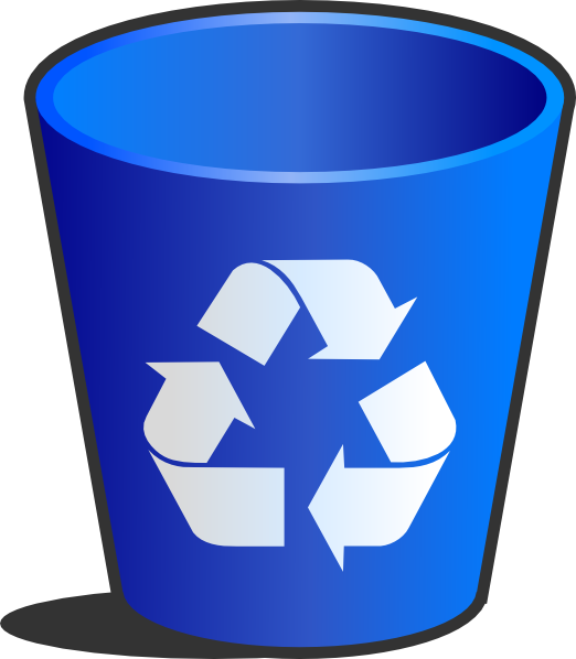 free clipart images trash can - photo #40