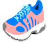 Running Shoe Clip Art