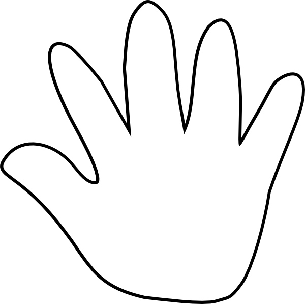 free cartoon hands clipart - photo #4