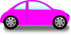 Pink Car Clip Art