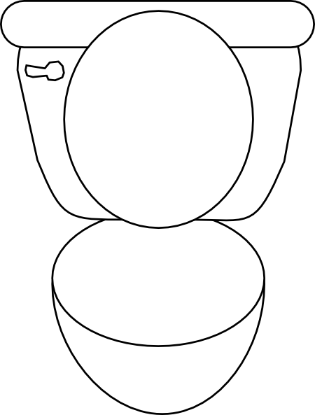 clipart of a toilet - photo #28