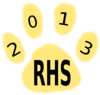 Roy High School 2013 Paw Print Clip Art