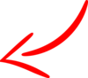Red Arrow Left Clip Art