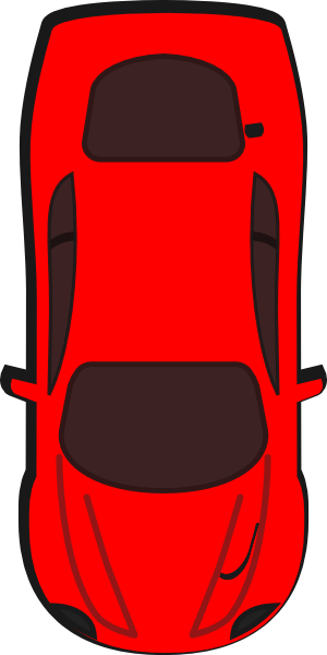 clipart car top view - photo #46