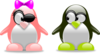 Tux Penguins Clip Art
