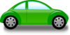 Green Car2 Clip Art