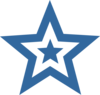 Star Blue Clip Art
