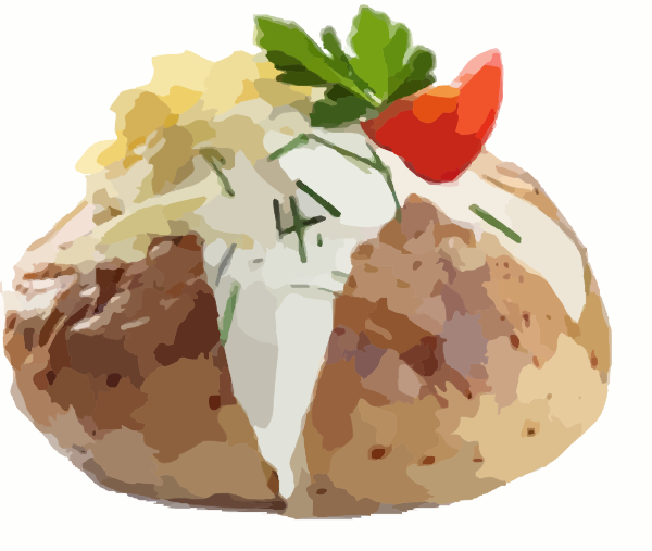 clipart jacket potato - photo #3