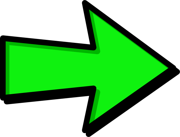 clip art green arrow - photo #1