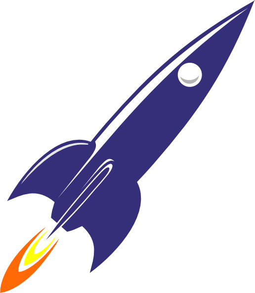 rocket ship clip art - photo #19